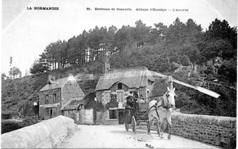 bassin versant de la Sienne et fleuves côtiers du SAGE COC, Hambye abbaye d’hambye l’arrivée