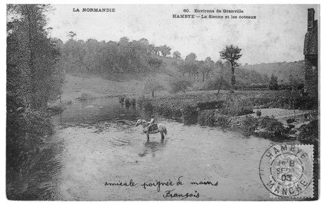 bassin versant de la Sienne et fleuves côtiers du SAGE COC, hambye la sienne et les coteaux