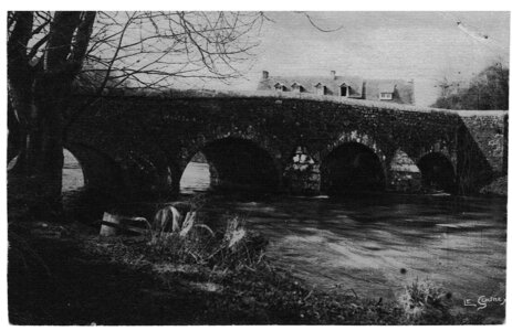 bassin versant de la Sienne et fleuves côtiers du SAGE COC, hambye le pont de l’abbaye