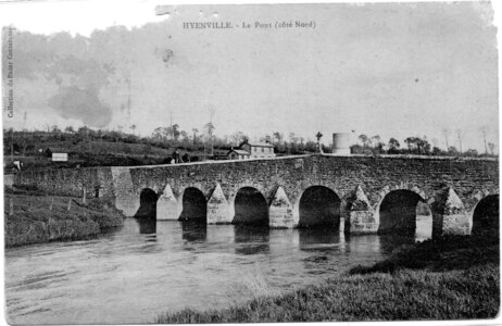 bassin versant de la Sienne et fleuves côtiers du SAGE COC, hyenville le pont côté nord