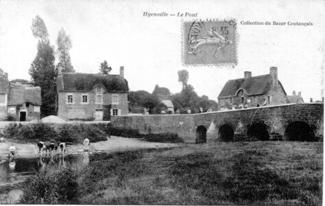 bassin versant de la Sienne et fleuves côtiers du SAGE COC, hyenville le pont