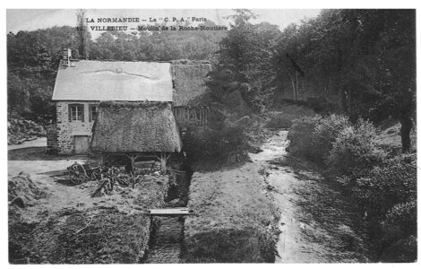 bassin versant de la Sienne et fleuves côtiers du SAGE COC, la Bloutière moulin de la roche