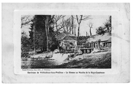 bassin versant de la Sienne et fleuves côtiers du SAGE COC, la sienne au moulin de la haye comtesse