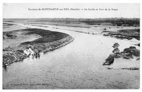 bassin versant de la Sienne et fleuves côtiers du SAGE COC, la soulle au pont de la roque