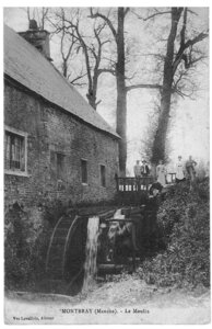 bassin versant de la Sienne et fleuves côtiers du SAGE COC, Montbray le moulin