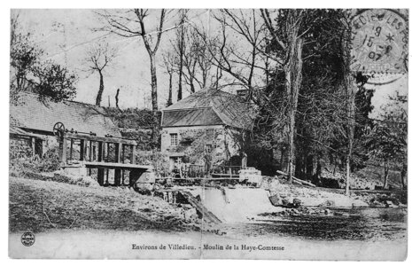 bassin versant de la Sienne et fleuves côtiers du SAGE COC, moulin de la haye comtesse