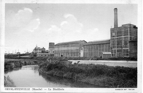 bassin versant de la Sienne et fleuves côtiers du SAGE COC, orval-hyenville la distillerie