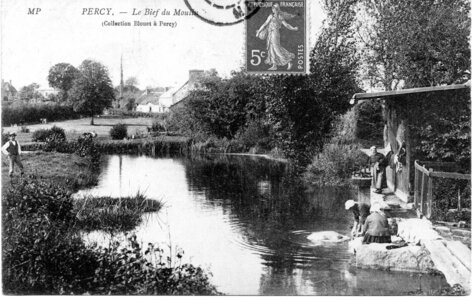 bassin versant de la Sienne et fleuves côtiers du SAGE COC, Percy le bief du moulin
