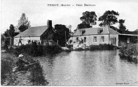 bassin versant de la Sienne et fleuves côtiers du SAGE COC, Percy usine élevctrique