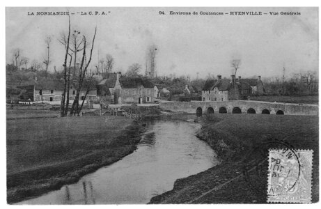 bassin versant de la Sienne et fleuves côtiers du SAGE COC, pont de hyenville