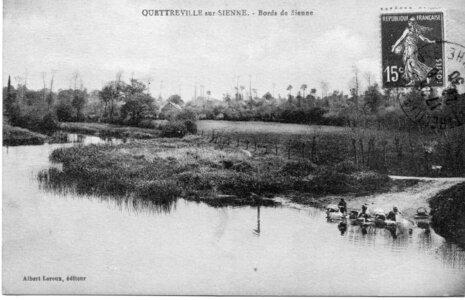 bassin versant de la Sienne et fleuves côtiers du SAGE COC, quettreville sur sienne bords de sienne  2 