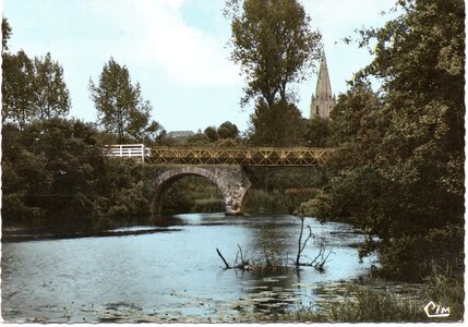 bassin versant de la Sienne et fleuves côtiers du SAGE COC, quettreville sur sienne le pont de la sienne