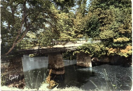 bassin versant de la Sienne et fleuves côtiers du SAGE COC, quettreville sur sienne le vieux pont sur la sienne au moulin de sey