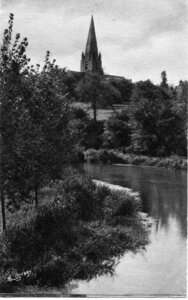 bassin versant de la Sienne et fleuves côtiers du SAGE COC, quettreville sur sienne l’église et la sienne