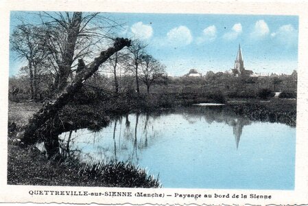 bassin versant de la Sienne et fleuves côtiers du SAGE COC, quettreville sur sienne paysage au bord de sienne 2