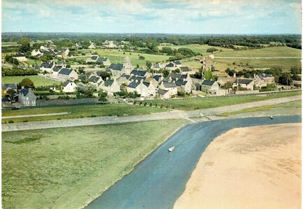 bassin versant de la Sienne et fleuves côtiers du SAGE COC, régnéville sur mer vue d’ensemble