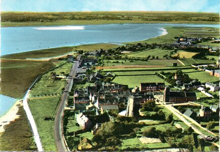 bassin versant de la Sienne et fleuves côtiers du SAGE COC, régnéville sur mer vue générale
