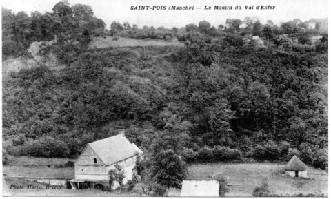 bassin versant de la Sienne et fleuves côtiers du SAGE COC, saint pois le moulin du val d’enfer