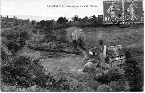 bassin versant de la Sienne et fleuves côtiers du SAGE COC, saint pois le val d’enfer  2 