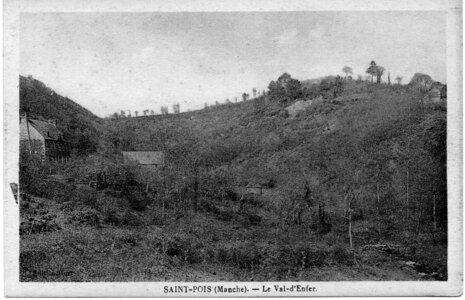 bassin versant de la Sienne et fleuves côtiers du SAGE COC, saint pois le val d’enfer