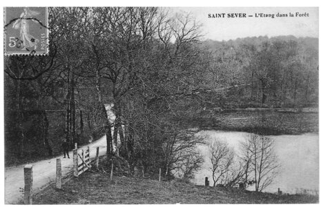 bassin versant de la Sienne et fleuves côtiers du SAGE COC, saint sever l’étang du vieux chateau