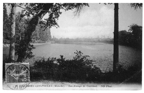 bassin versant de la Sienne et fleuves côtiers du SAGE COC, sainte cécile les étangs de guériant