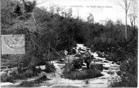 bassin versant de la Sienne et fleuves côtiers du SAGE COC, saint-pois la pêche dans le glanon