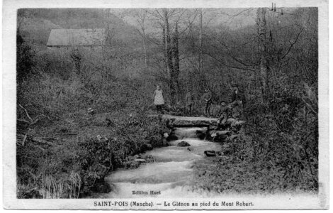 bassin versant de la Sienne et fleuves côtiers du SAGE COC, saint-pois le glénon au pied du mont robert