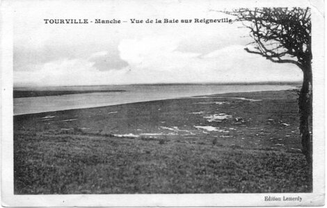 bassin versant de la Sienne et fleuves côtiers du SAGE COC, tourville vue de la baie sur régnéville