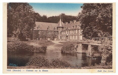 bassin versant de la Sienne et fleuves côtiers du SAGE COC, ver château sur la sienne