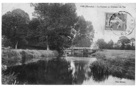 bassin versant de la Sienne et fleuves côtiers du SAGE COC, ver la sienne au chateau de ver