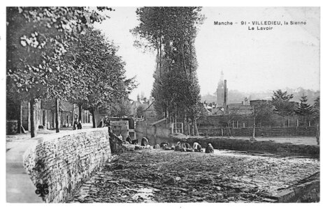 bassin versant de la Sienne et fleuves côtiers du SAGE COC, villedieu la sienne le lavoir