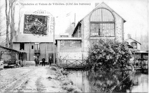 bassin versant de la Sienne et fleuves côtiers du SAGE COC, villedieu les poêles fonderies et usines côté des bureaux
