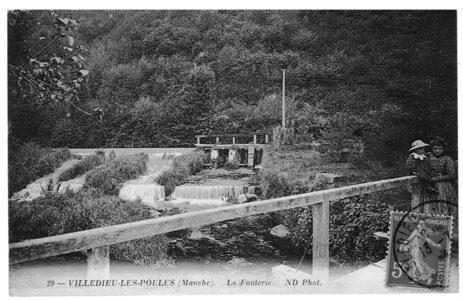 bassin versant de la Sienne et fleuves côtiers du SAGE COC, villedieu les poêles la foulerie 4