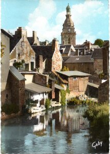 bassin versant de la Sienne et fleuves côtiers du SAGE COC, villedieu les poêles la rivière la sienne et le clocher