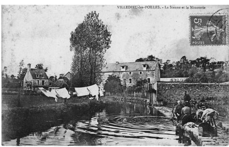 bassin versant de la Sienne et fleuves côtiers du SAGE COC, Villedieu les poëles la sienne et la minoterie
