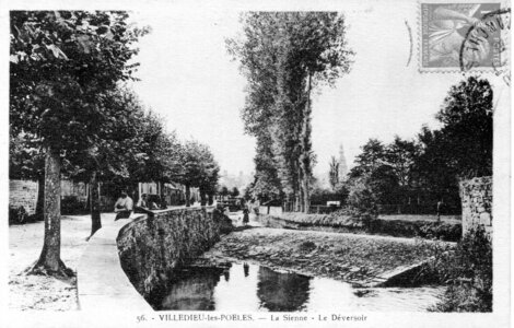 bassin versant de la Sienne et fleuves côtiers du SAGE COC, Villedieu les poêles la sienne le déversoir