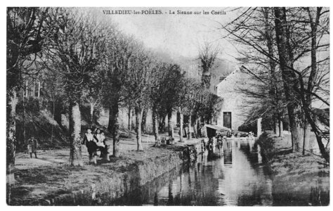 bassin versant de la Sienne et fleuves côtiers du SAGE COC, villedieu les poëles la sienne sur les costils
