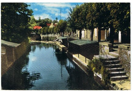 bassin versant de la Sienne et fleuves côtiers du SAGE COC, villedieu les poëles les quaies et le lavoir