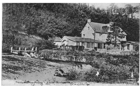 bassin versant de la Sienne et fleuves côtiers du SAGE COC, villedieu les poêles l’usine électrique  3 