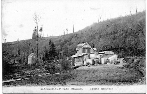 bassin versant de la Sienne et fleuves côtiers du SAGE COC, villedieu les poêles l’usine électrique  4 