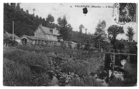bassin versant de la Sienne et fleuves côtiers du SAGE COC, villedieu les poêles l’usine électrique