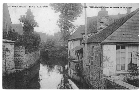 bassin versant de la Sienne et fleuves côtiers du SAGE COC, villedieu les poêles sur les bords de sienne