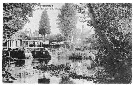 bassin versant de la Sienne et fleuves côtiers du SAGE COC, Villedieu les poêles une vue sur la sienne