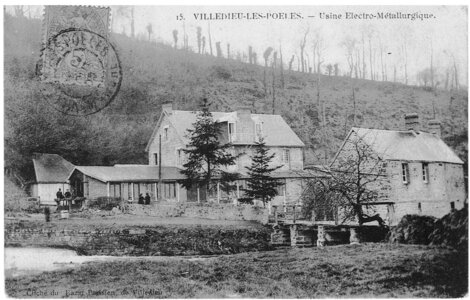 bassin versant de la Sienne et fleuves côtiers du SAGE COC, villedieu les poêles usine électro métallurgique