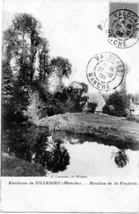 bassin versant de la Sienne et fleuves côtiers du SAGE COC, villedieu moulins de la foulerie