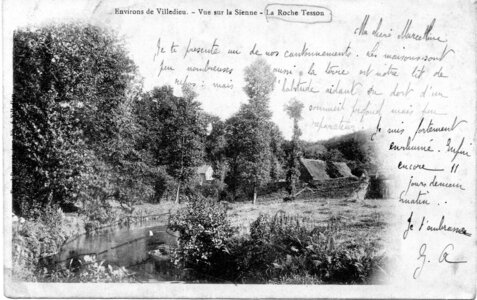 bassin versant de la Sienne et fleuves côtiers du SAGE COC, villedieu vue sur la sienne la roche tesson
