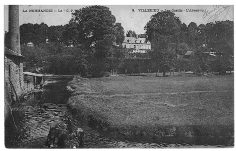 bassin versant de la Sienne et fleuves côtiers du SAGE COC, villeieu les poêles les costils l’abreuvoir