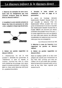Classeur Témoin 4ème, 1.1.3_Sequence1Seance3_Page6_ParolesRapporte es2
