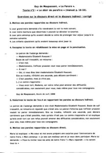 Classeur Témoin 4ème, 1.1.3_Sequence1Seance3_Page8_ParolesRapporte es4
